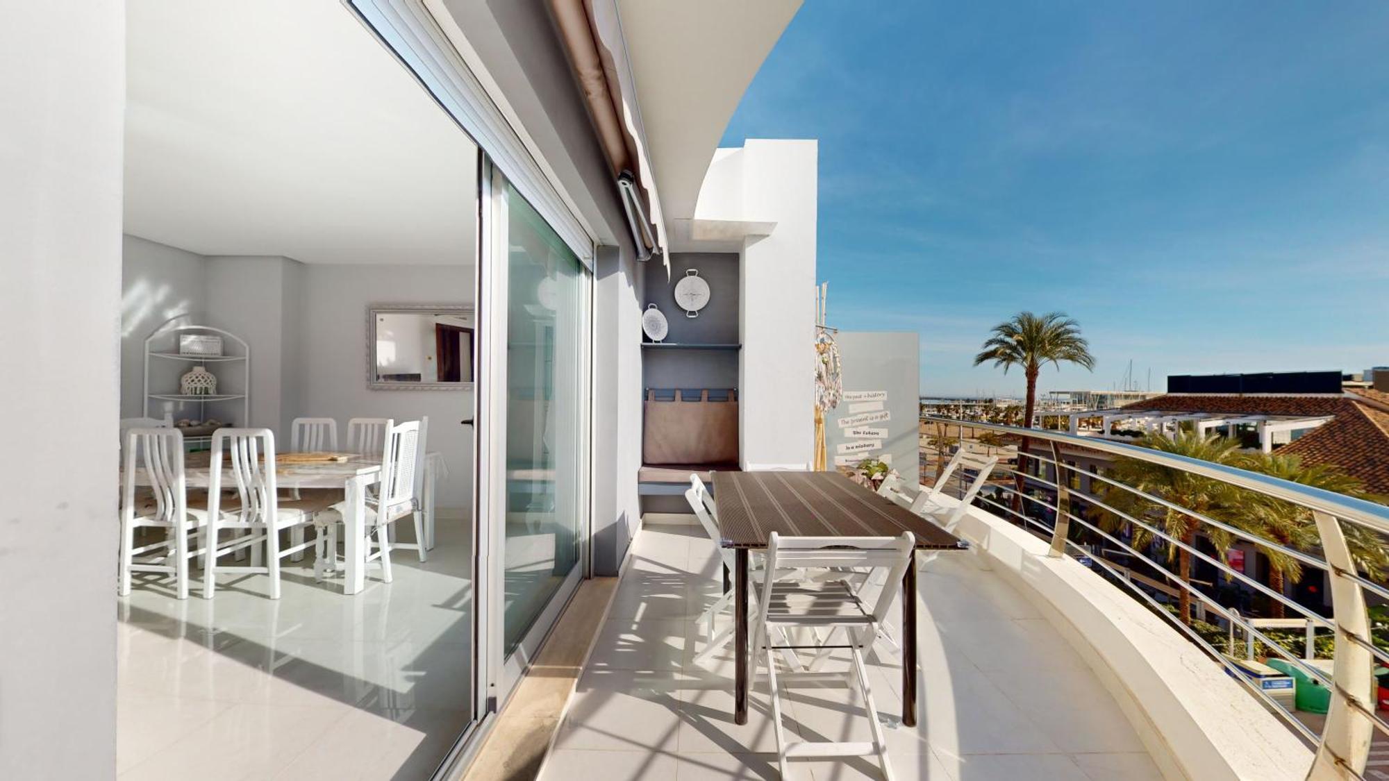 Denia Apartment Castle And Port Views With Ac Dış mekan fotoğraf